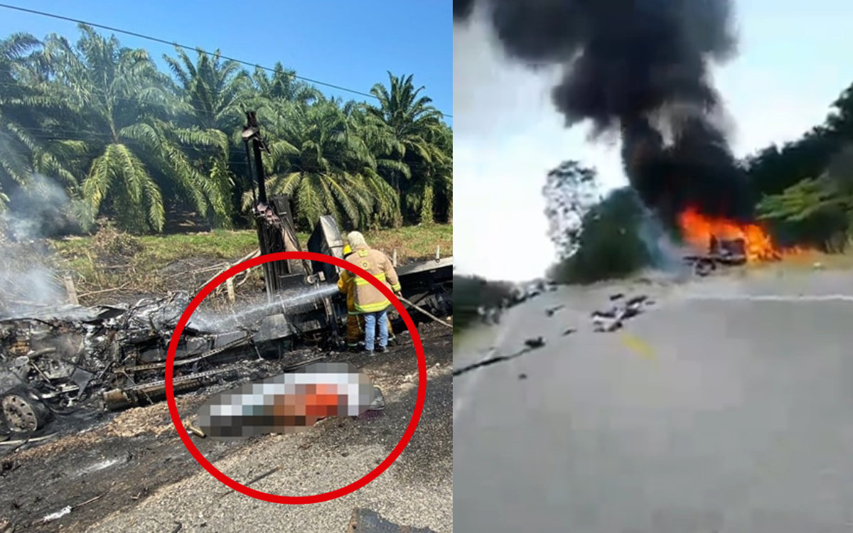 Videos | Al menos siete muertos y siete heridos deja choque en Palenque, Chiapas