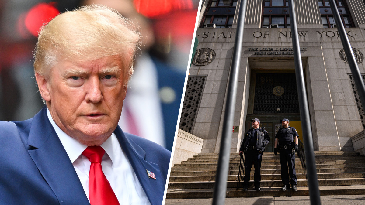 Donald Trump llega a NYC tras ser imputado