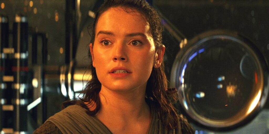 Daisy Ridley in Star Wars The Last Jedi