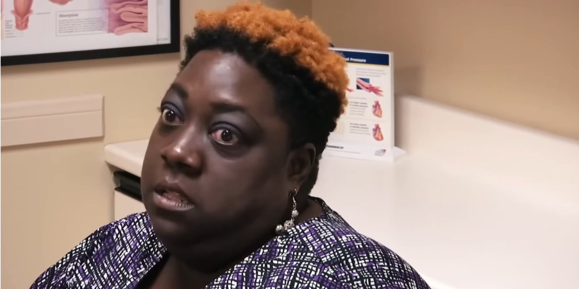 My 600-lb Life Laneatha in doctor's office looking serious