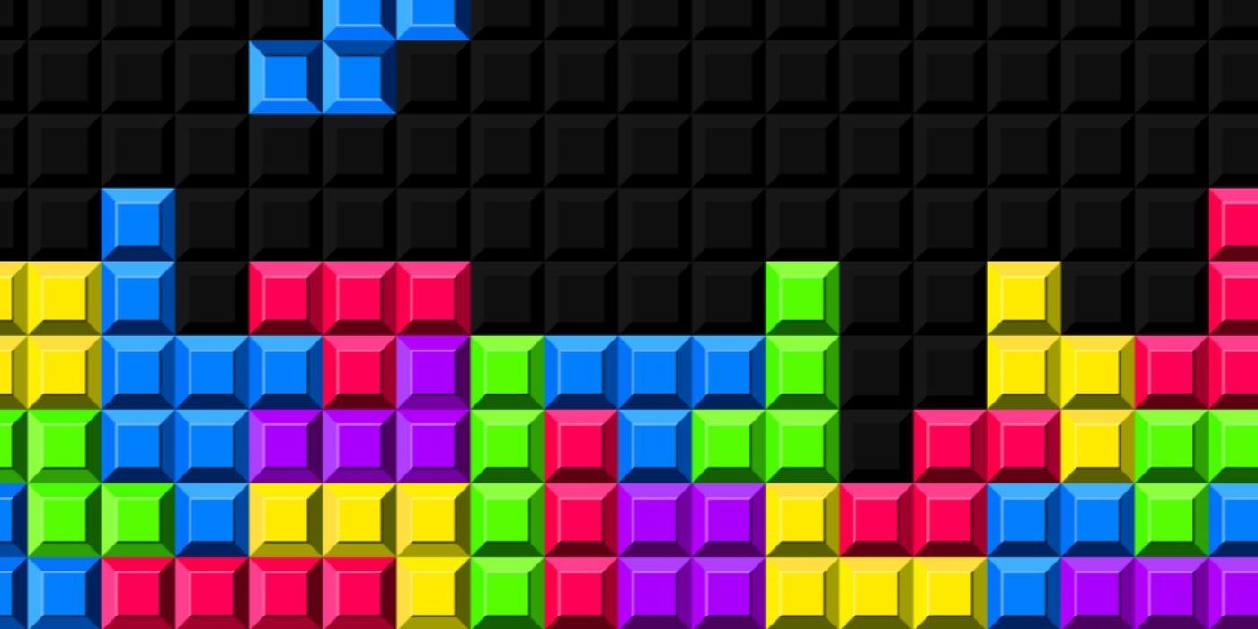 colorful Tetris blocks