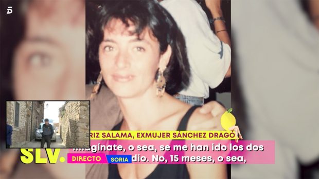 Beatriz Salama hablando para 'Sálvame'. / Telecinco