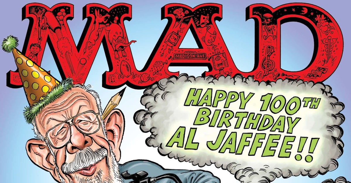Al Jaffee, leyenda de la revista Mad, muere a los 102 años