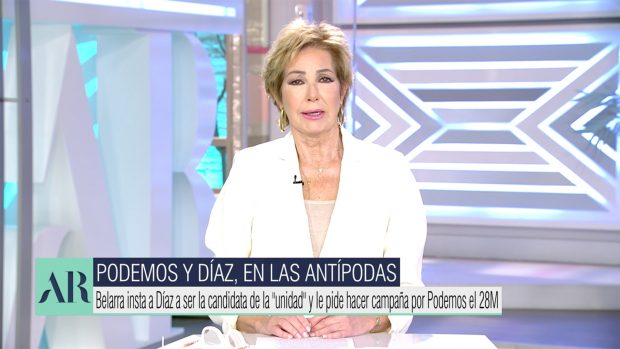 Ana Rosa Quintana en 'El Programa de Ana Rosa'. / Telecinco