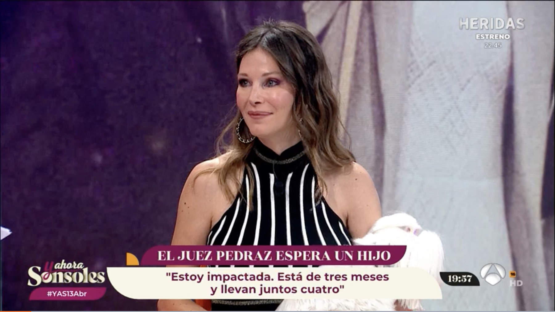 La tajante reacción de Esther Doña a la nueva paternidad del juez Pedraz