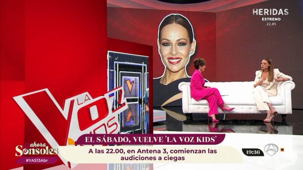 Eva González y Sonsoles Ónega en 'Y ahora Sonsoles'. / Antena 3