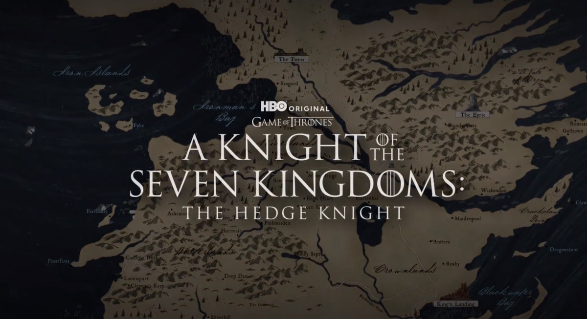 El creador de Game of Thrones ofrece detalles sobre la nueva serie de televisión precuela, A Knight of the Seven Kingdoms