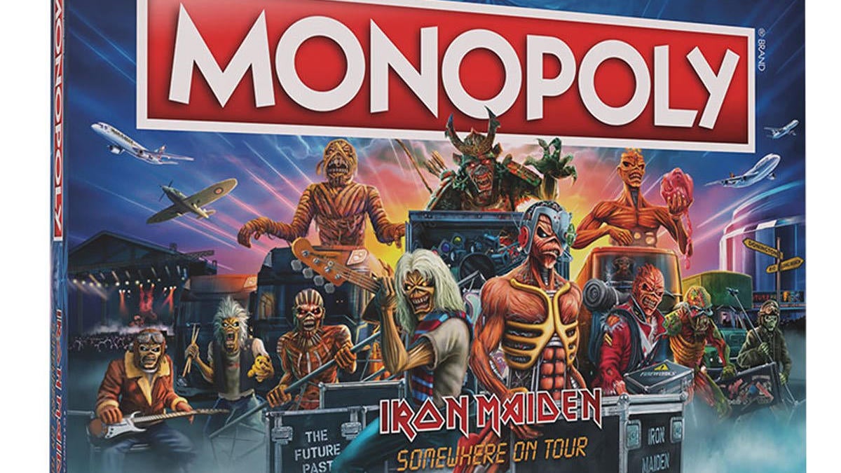 La gira de Monopoly de Iron Maiden comienza ahora