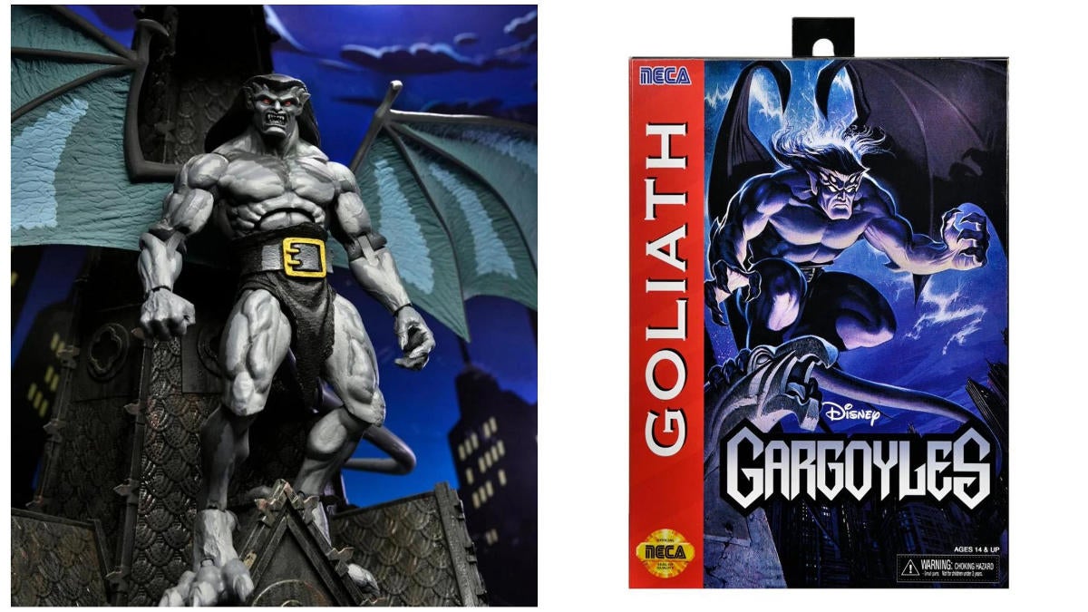 La figura NECA Ultimate Goliath Sega Genesis Edition de Disney Gargoyles ya está a la venta