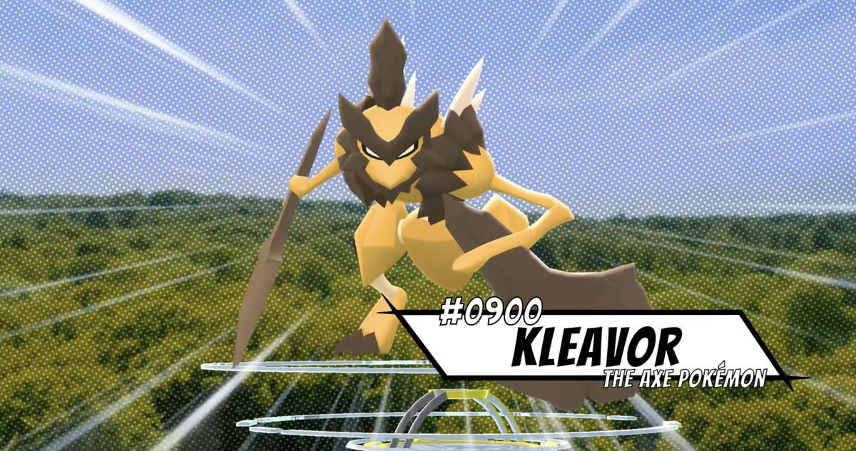 Pokémon Ir a Añadir Kleavor