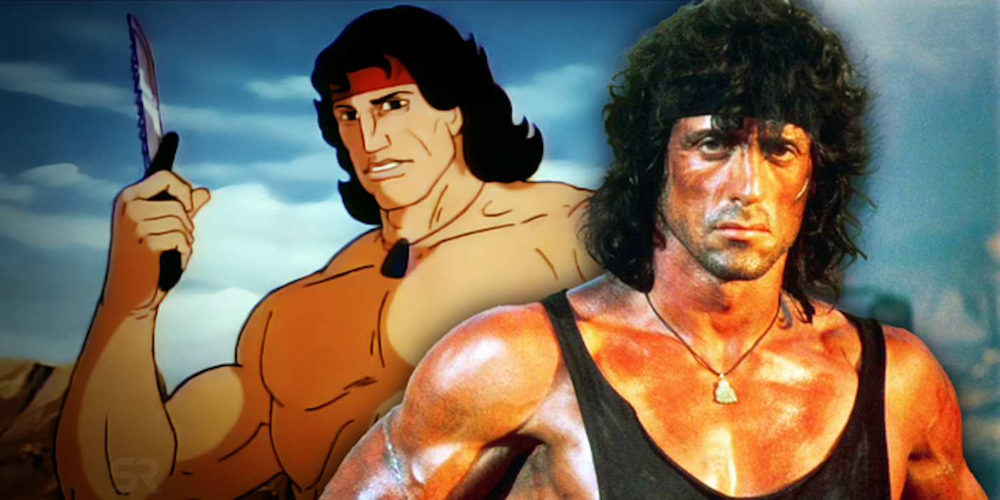 Rambo movies vs Force of Freedom cartoon