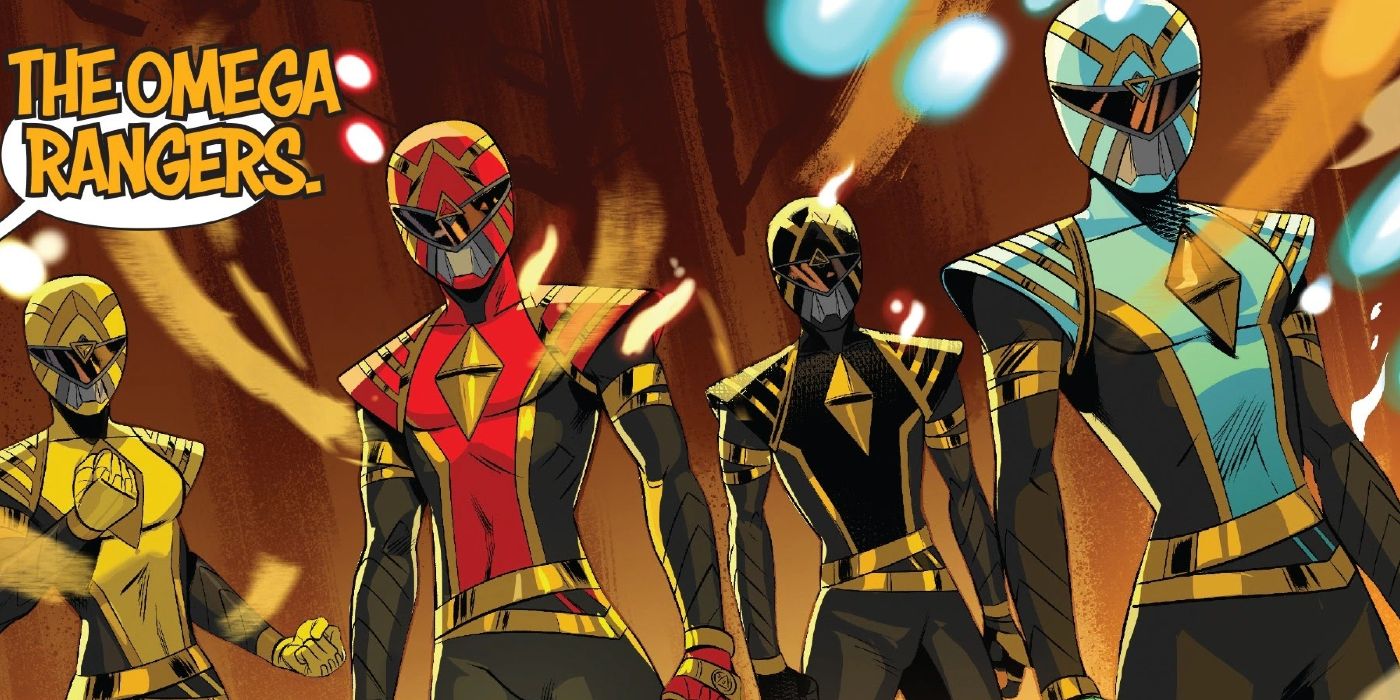 Los Omega Rangers en los cómics de Power Rangers