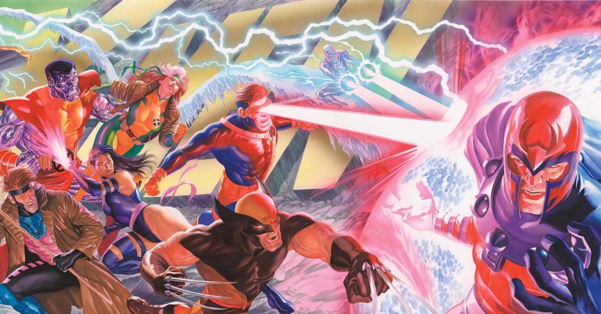 Alex Ross rinde homenaje a la icónica portada de X-Men #1 de Jim Lee