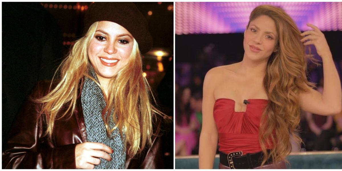 Así ha sido el espectacular cambio físico de Shakira: desde el 2000 hasta hoy