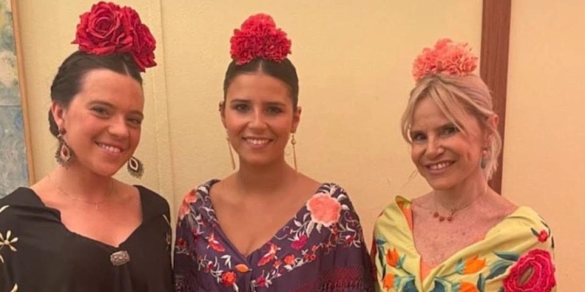 Así lucen las 'celebrities' sus looks de flamenca en la Feria de Abril