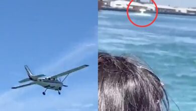Avioneta cae al mar en Mazatlán y muere bebé | Video
