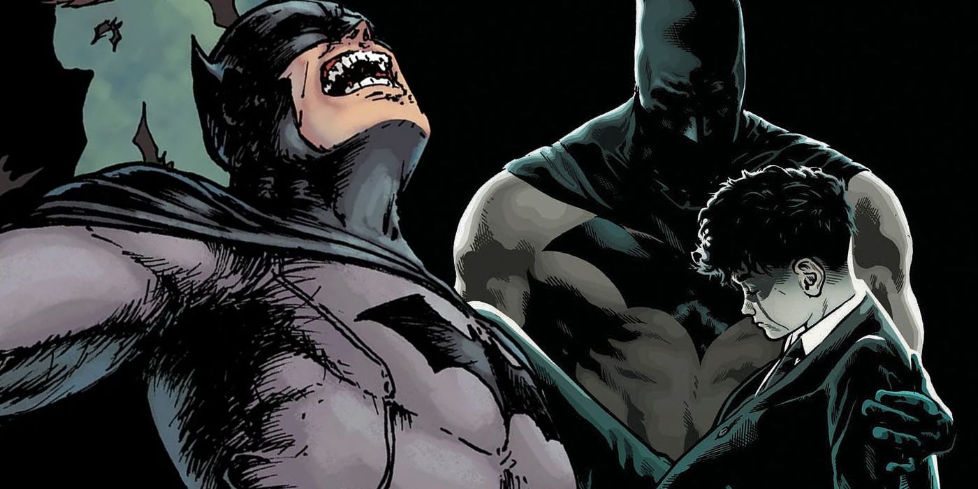 Batman’s New Nightmare Opposite redefine su portada más icónica