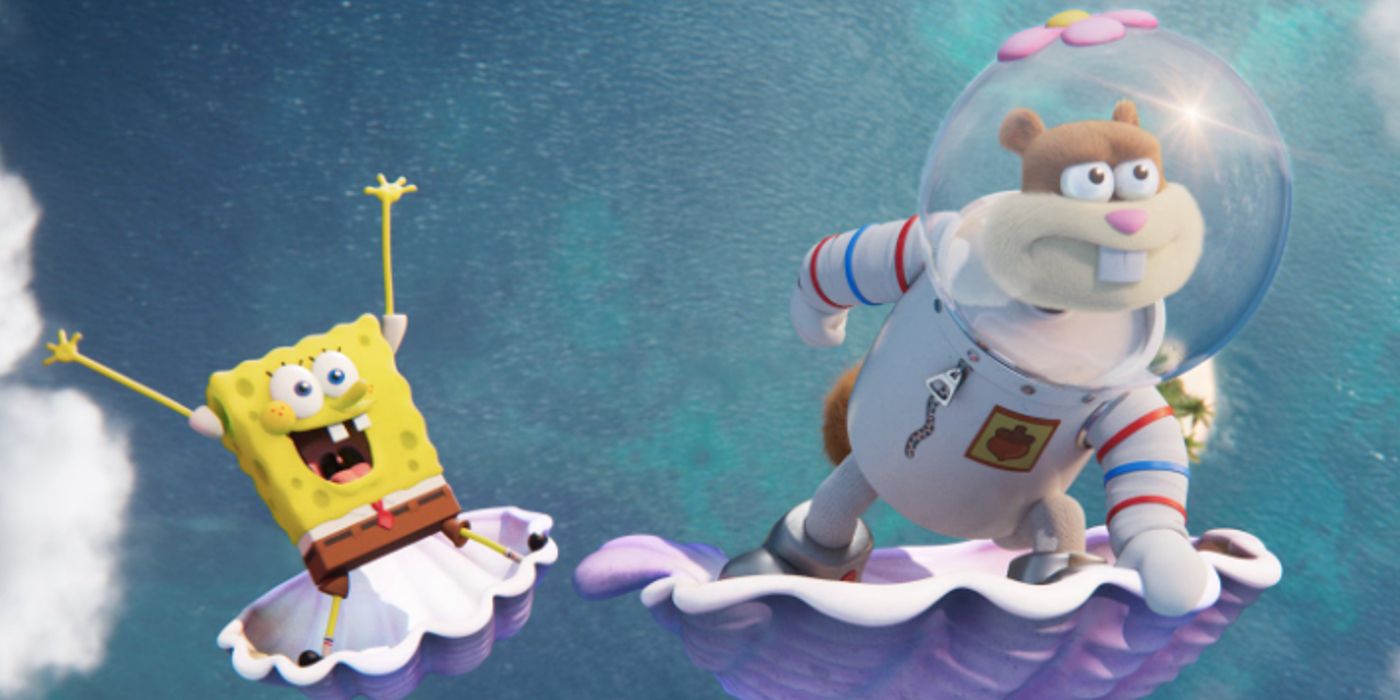 Spongebob and Sandy Cheeks Movie First Image