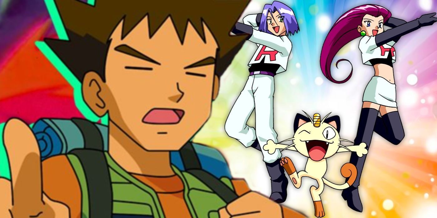 Pokémon's Brock and Team Rocket.