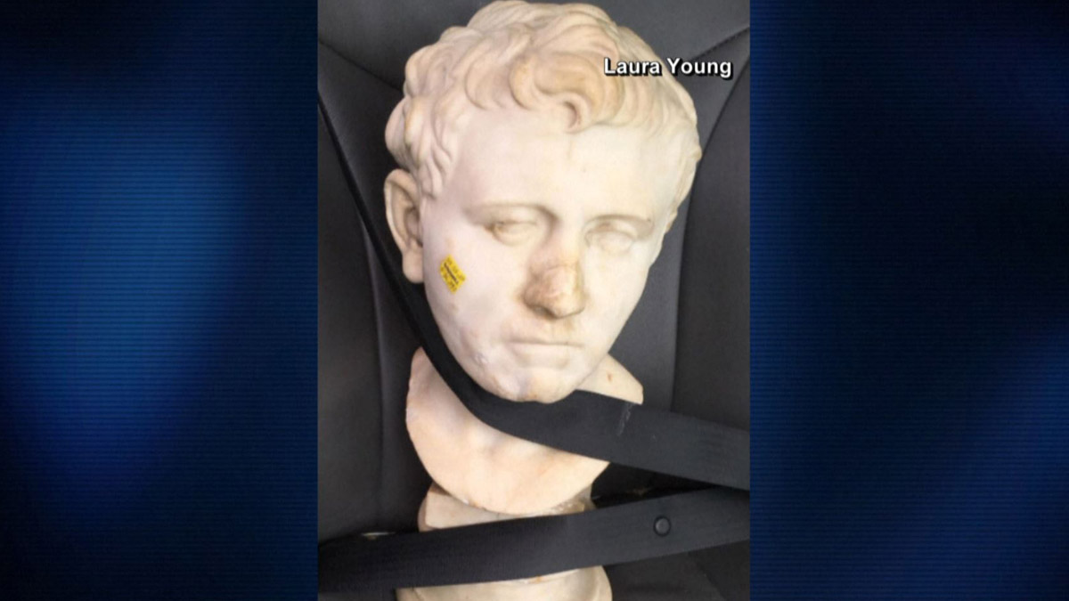 Busto romano comprado en un Goodwill de Texas será enviado a Alemania