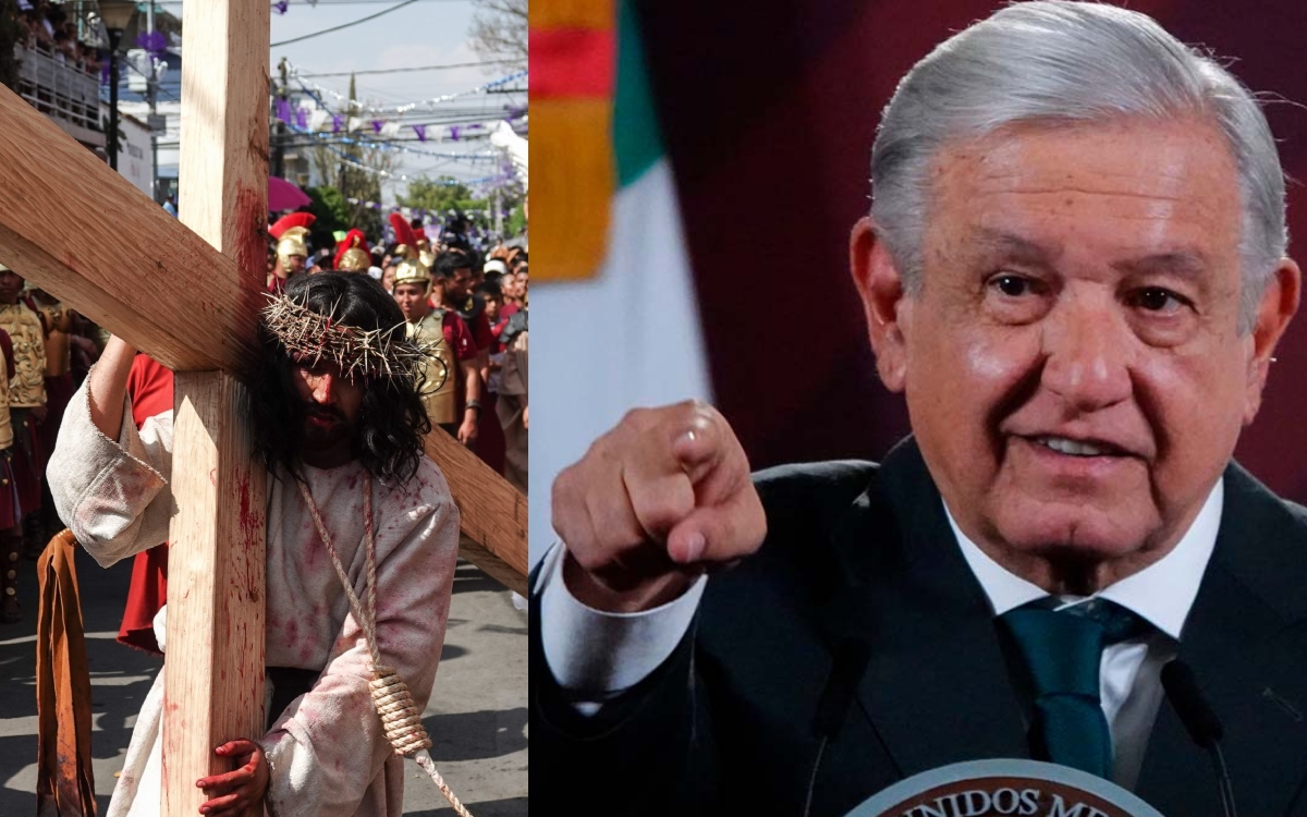 ‘Cristo es un reformador’: López Obrador cita a Tolstói este viernes santo