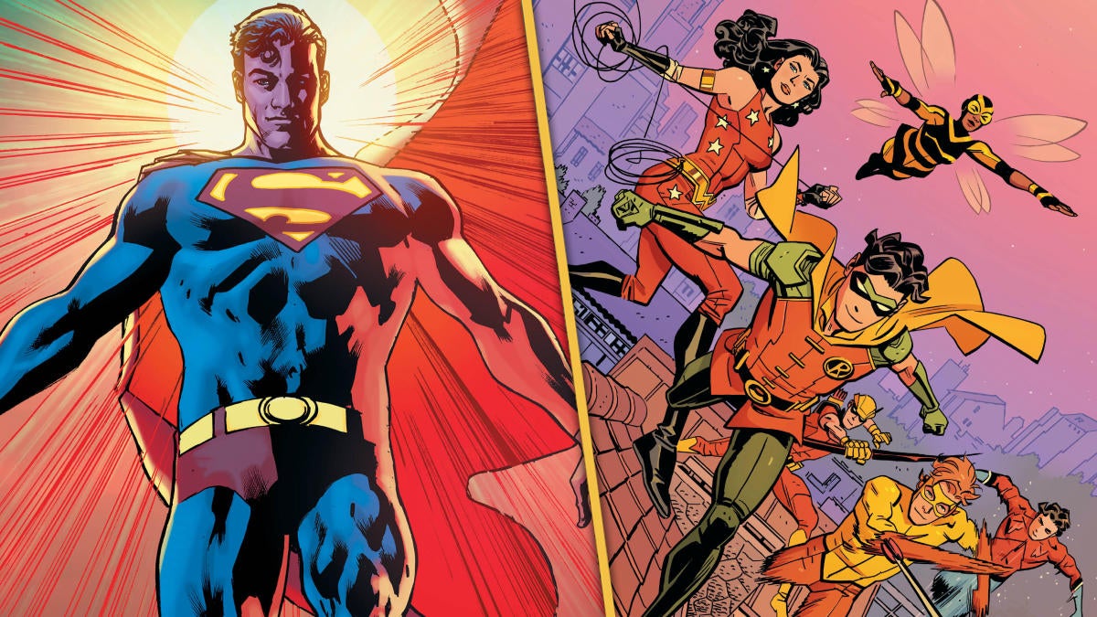 DC anuncia nueva serie de Superman y Teen Titans escrita por Mark Waid