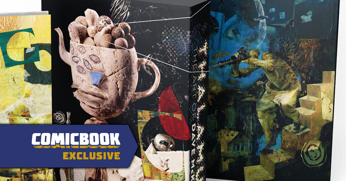 Dark Horse revela una colección de libros de arte para el legendario artista de Sandman y Arkham Asylum, Dave McKean