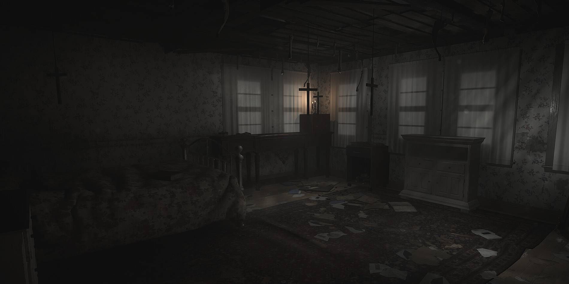 Demonologist Abandoned House Map for Players to Find Five Fingers to Exorcise Ghost