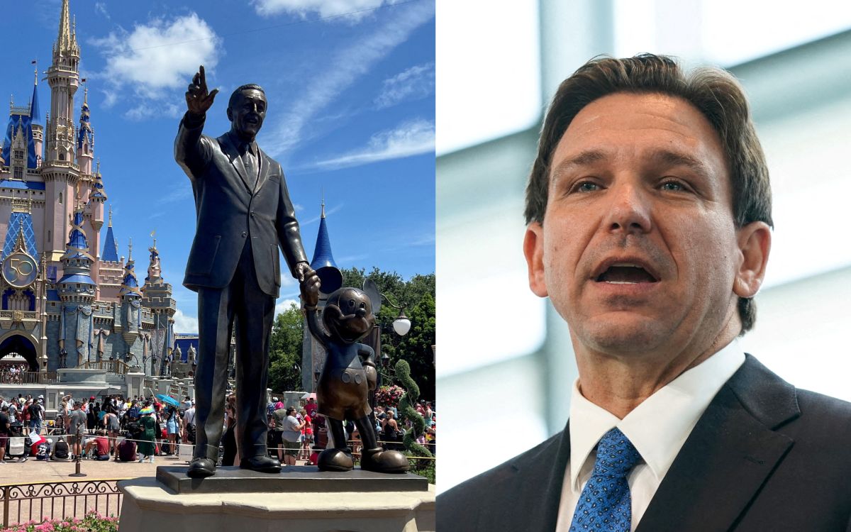 Disney demanda a gobernador de Florida por campaña de 'castigo'