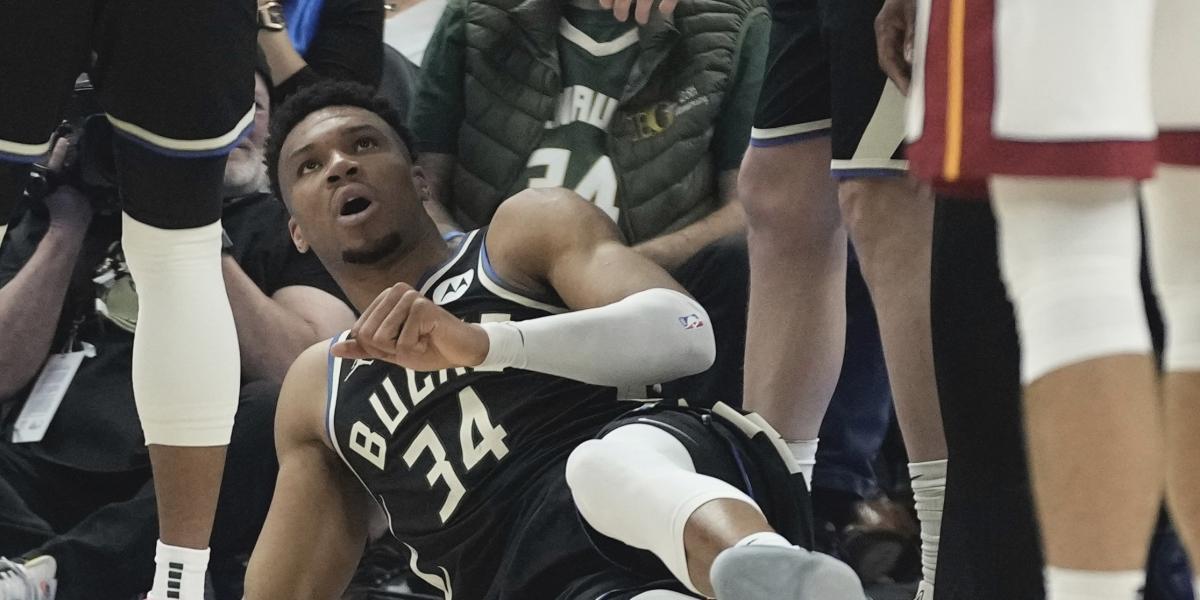 Doble derrota para los Bucks: pierden contra los Heat... y a Antetokounmpo