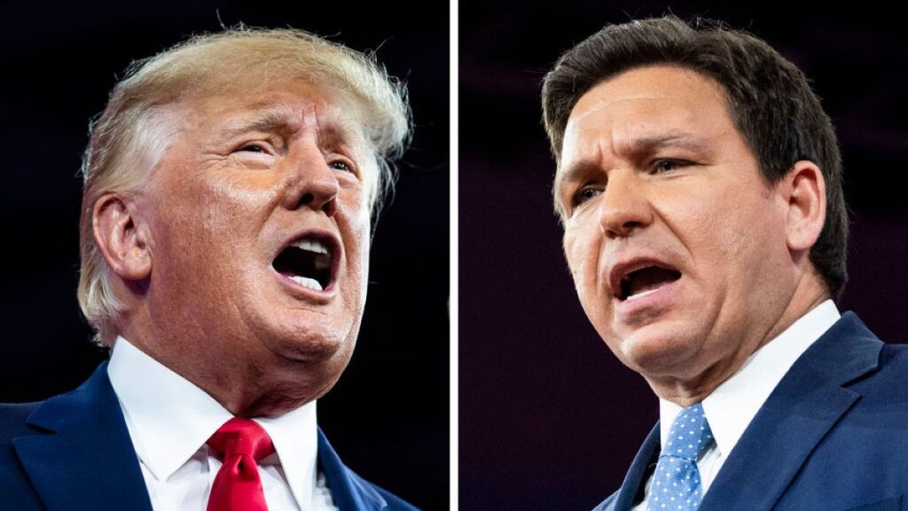 Donald Trump, Ron DeSantis y la nominación en el Partido Republicano