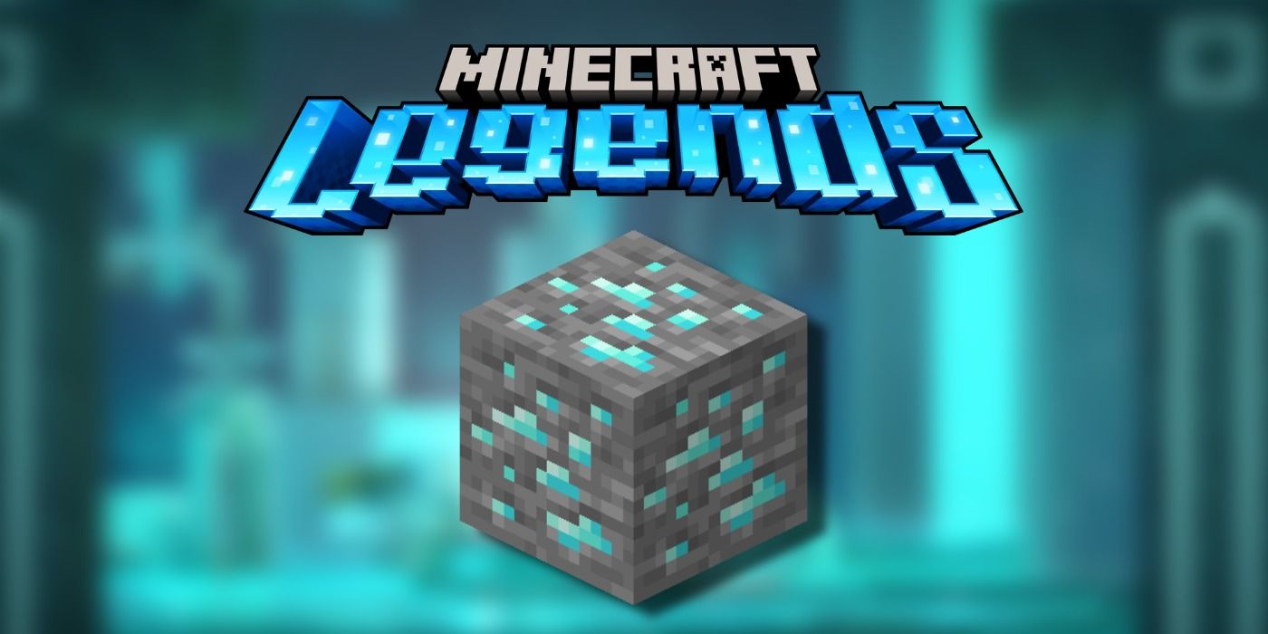 Minecraft Legends Diamond Block