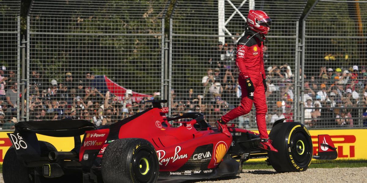 Drama para Leclerc: Abandono y solo 6 puntos en 3 carreras