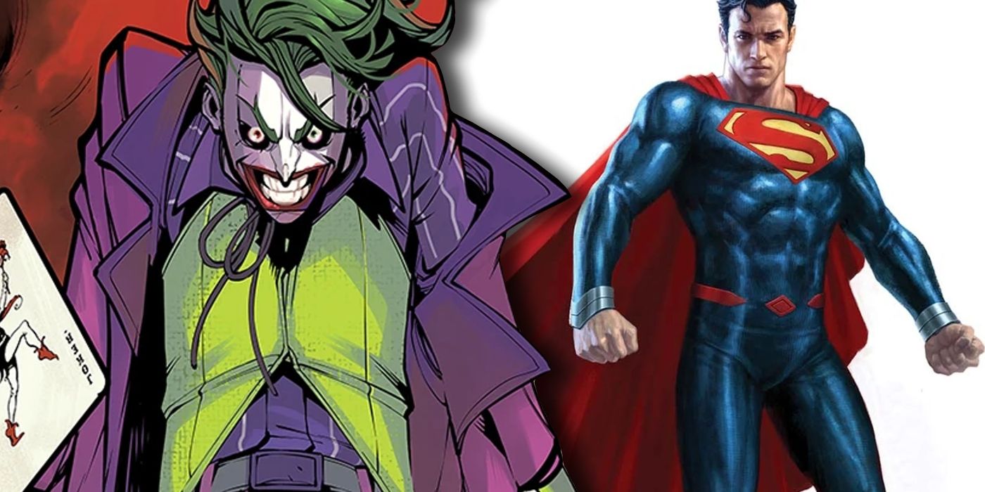 Joker and Superman No Trunks DC Comics