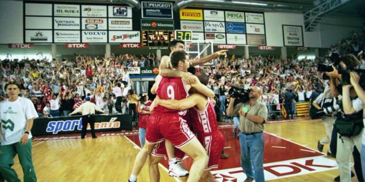 El Manresa celebrará el 25 aniversario de su título ACB el 7 de mayo