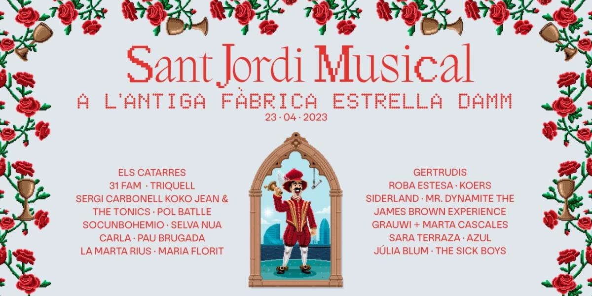 El Sant Jordi Musical, la propuesta con más ritmo de la diada