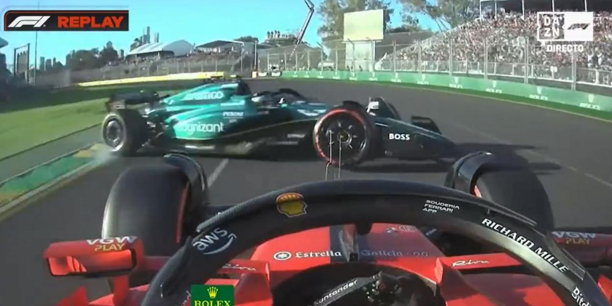 El accidente entre Sainz y Alonso que le pudo costar el podio a Fernando