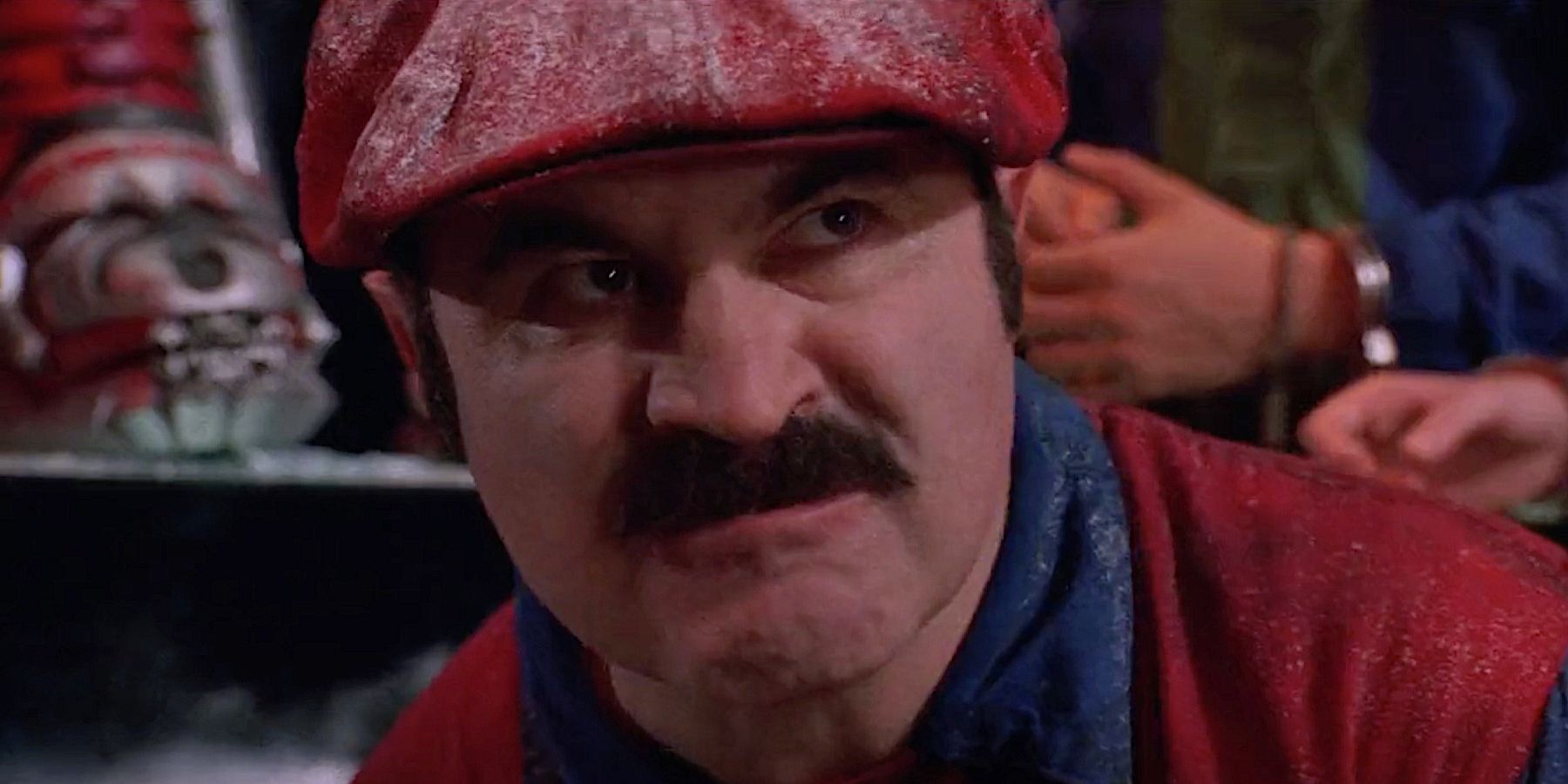 Bob Hoskins as Mario from Super Mario Bros.