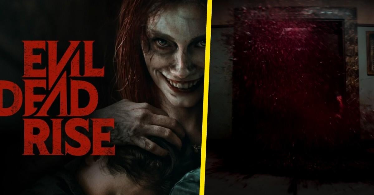 El diseñador de producción de Evil Dead Rise revela el desafío de la escena del ascensor, que requería un “tanque de sangre”