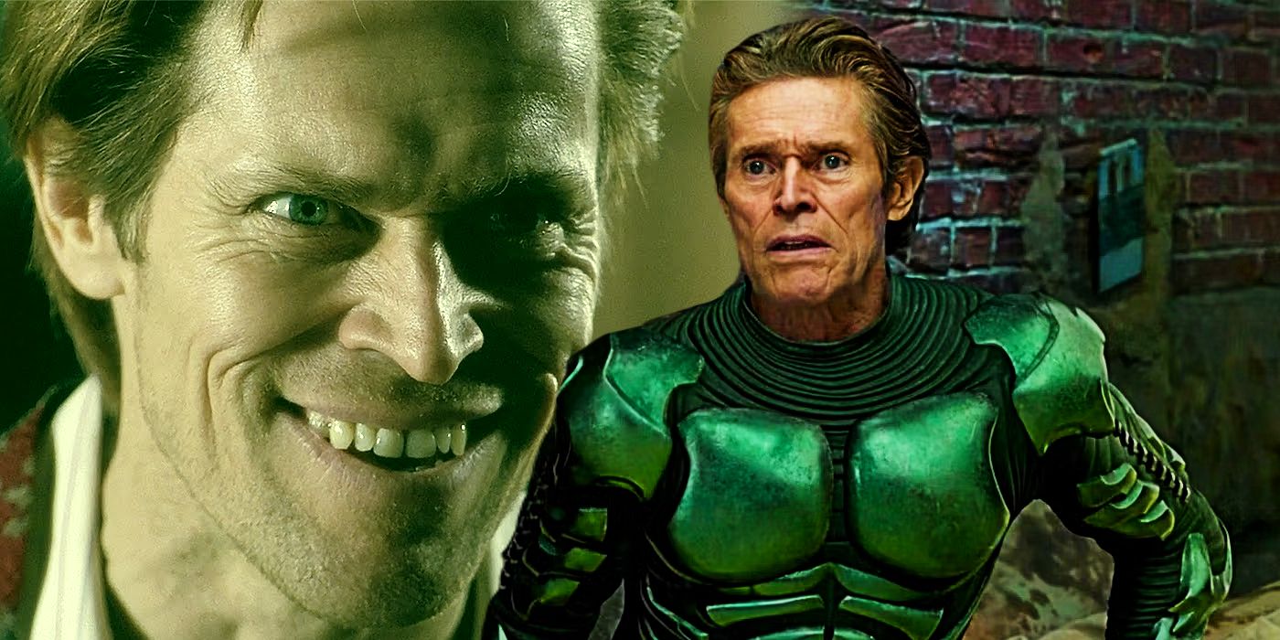Split Image as Norman Osborn in Spider-Man and No Way Home