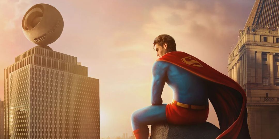 El nuevo póster de fanático de la película de Superman imagina un disfraz preciso de Comics para el reinicio de James Gunn