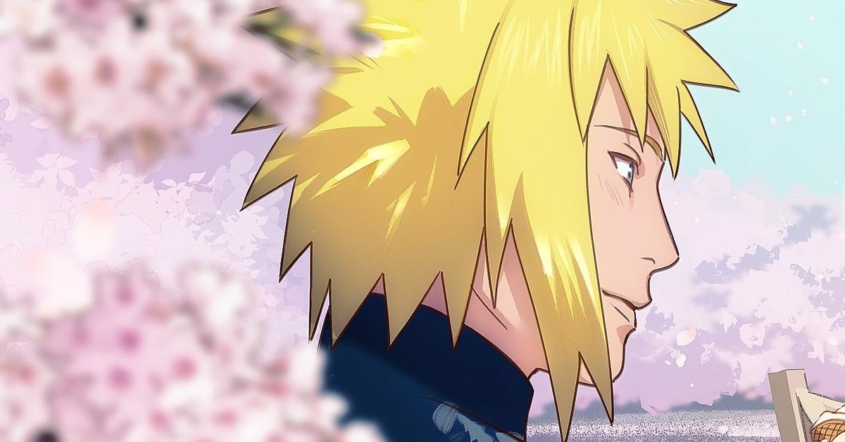 El póster de Naruto se vuelve romántico con Minato y Kushina