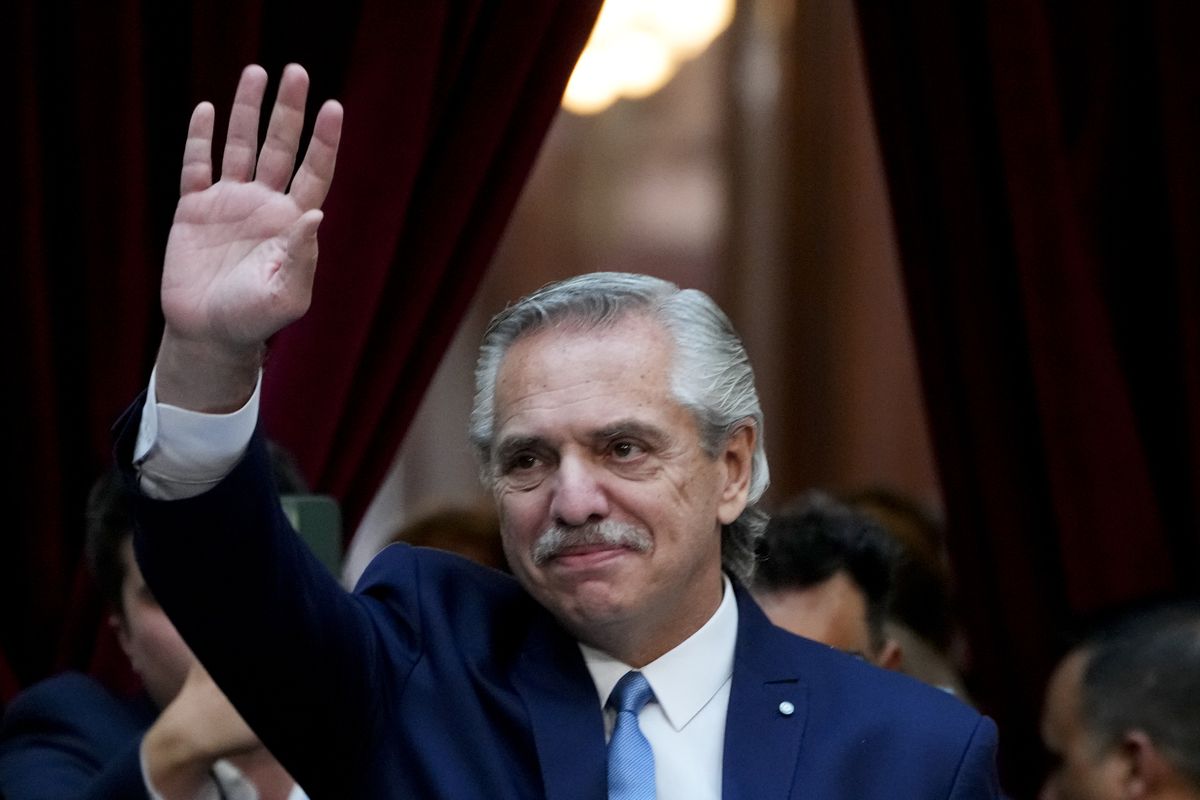 El presidente argentino, Alberto Fernández, anuncia que no se presentará a la reelección
