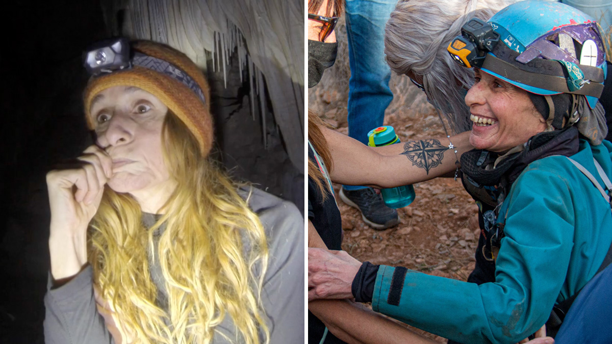 Ella pasó 500 días en una cueva sin luz y sin ducharse: esto fue lo primero que pidió al salir