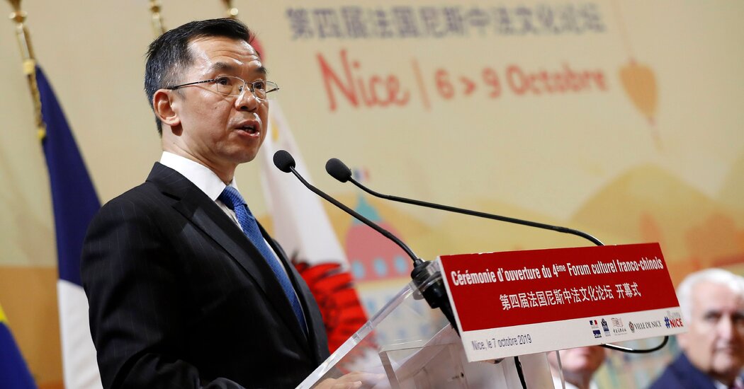 Embajador de China, Lu Shaye, comenta sobre la ira de los estados exsoviéticos