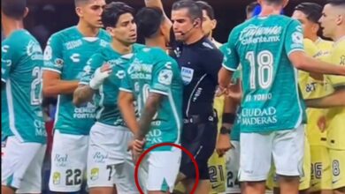 Fernando Hernández se disculpa por rodillazo a jugador del León