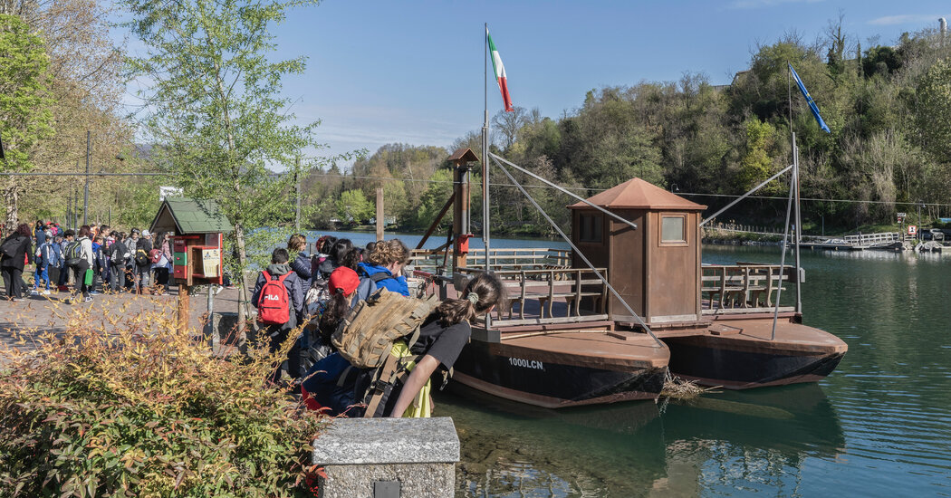 Ferry de Leonardo abandonado por el calentamiento global y la burocracia