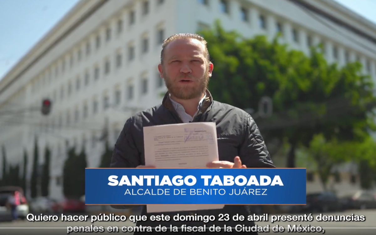 Fiscalía CDMX admite que investiga al alcalde Santiago Taboada por red de corrupción