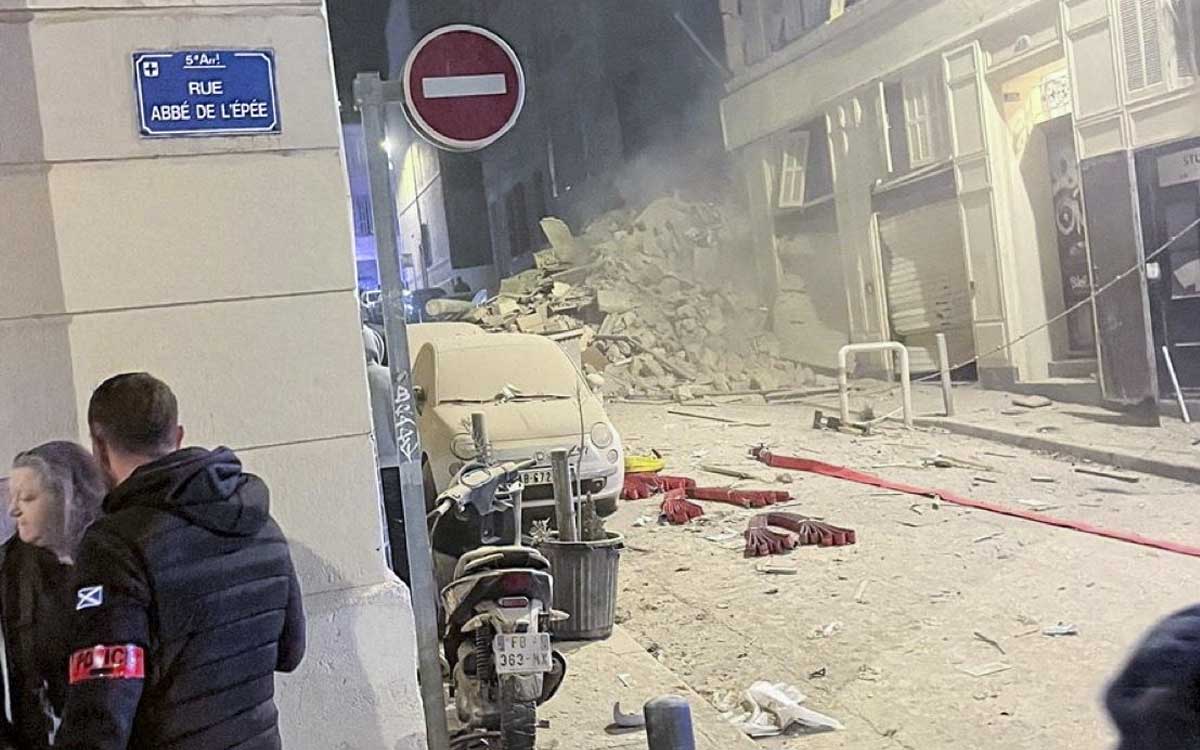 Francia: Cuatro muertos tras derrumbe de edificio en Marsella