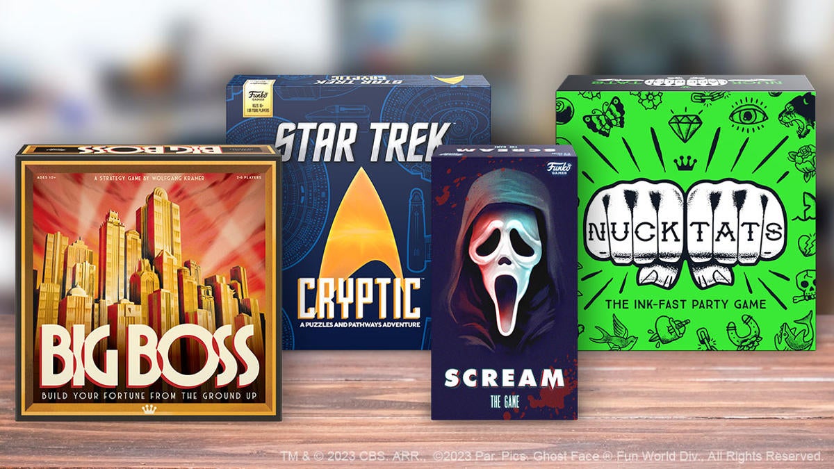 Funko lanza juegos para Star Trek, Scream y más